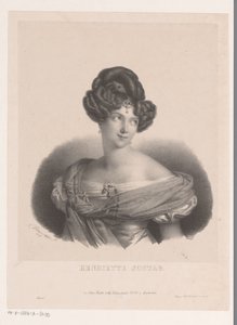 Porträt von Henriette Sontag von Anonymous