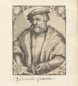 Porträt von Hernán Cortés von Anonymous