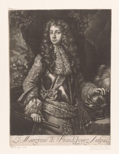 Portret van Johan Frederik van Brandenburg-Ansbach von Anonymous