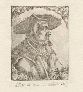 Porträt von Ludwig II. von Ungarn