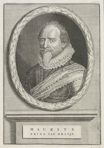 Porträt von Maurits, Prinz von Oranien von Anonymous