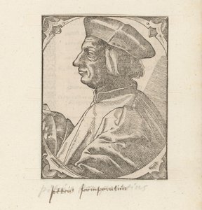 Porträt von Pietro Pomponazzi