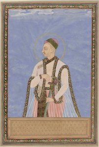 Porträt von Sultan Muhammad-Quli, Sohn von Muhammad-Quli Padsha; nach seinem Vater regierte er über Golconda