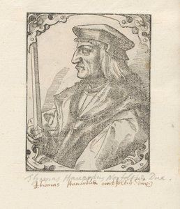 Porträt von Thomas Howard von Anonymous
