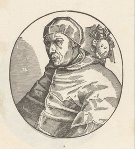 Porträt von Papst Leo X. von Anonymous