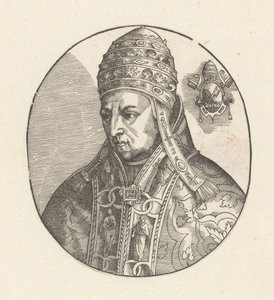 Porträt von Papst Nikolaus V. von Anonymous
