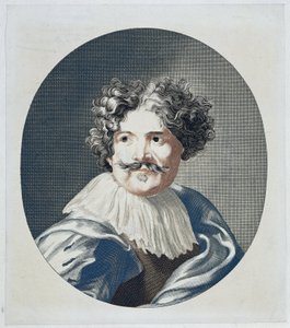 Porträt des Malers Simon de Vos von Anonymous