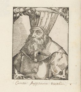 Porträt von Sultan Al-Ashraf Qansuh al-Ghawri von Anonymous