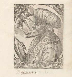 Porträt von Sultan Bayezid I von Anonymous