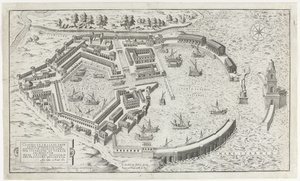 Rekonstruktion des antiken Hafens von Ostia