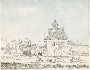 Ruine von Hougoumont von Anonymous