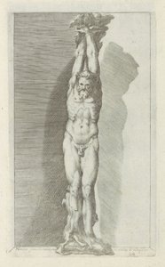 Skulptur von Marsyas von Anonymous