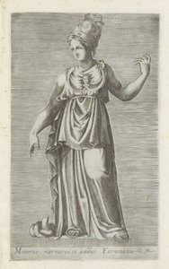 Skulptur der Minerva
