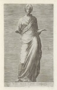 Skulptur von Urania, Muse der Astronomie (Serie) von Anonymous
