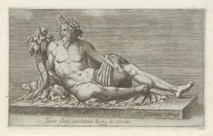 Skulptur des Flusses Tiber von Anonymous