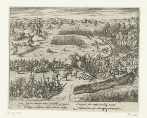 Schlacht bei Heiligerlee, 1568 von Anonymous
