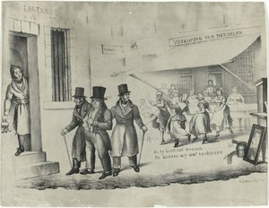 Karikatur auf C. Seyn, 1838-1839