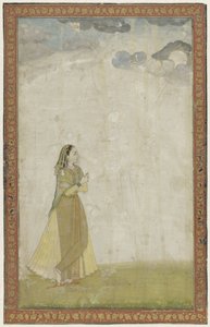 Stehende Dame