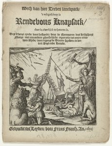 Titelseite des Pamphlets: Rendevous Knapsack, 1620 von Anonymous