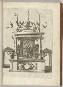 Szene mit Kaiser Rudolf II., 1594 von Anonymous