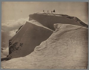 Gipfel des Titlis bei Engelberg in der Schweiz von Anonymous