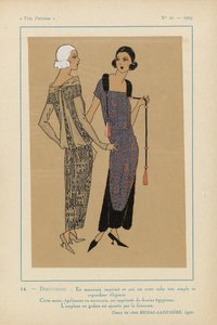 Très Parisien, 1923, No 10: 14.- DISCUSSION. - In bedrucktem Marokkan...