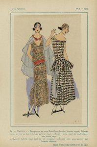 Très Parisien, 1923, Nr. 7: 14.- CASINO. / 1. Prunkvoll ist dieses Glitzernde...