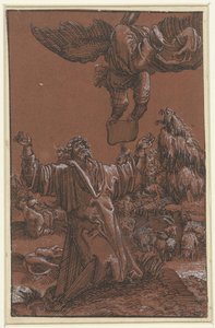 Verkündigung an Joachim von der Geburt Marias von Anonymous