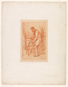 Sammler von Drucken von Anonymous