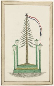 Freiheitsbaum in Middelburg, 1795