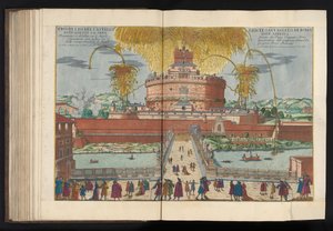 Feuerwerk auf der Engelsburg