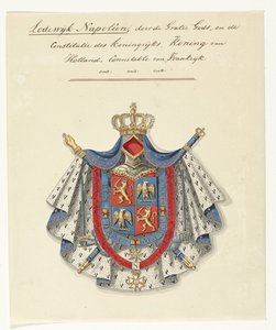 Wappen von Louis Napoleon Bonaparte, König von Holland von Anonymous