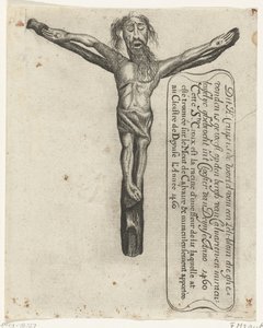 Wunderbares Kruzifix im Kloster von Deinze, 1460 von Anonymous