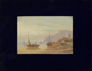 Meeresansicht nach Gemälde von C. Brügner von Anonymous