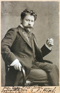 Porträt des Dirigenten Arthur Nikisch (1855-1922)