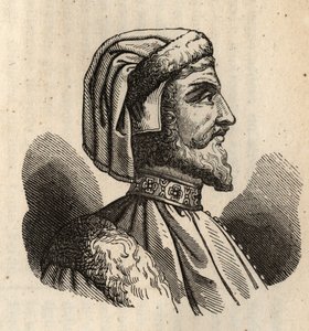 Azzon Visconti - Azzone Visconti - 1302-1339 - Gravur