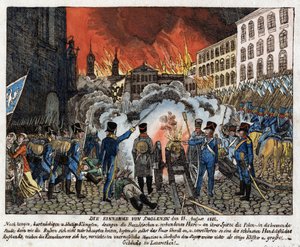 Schlacht von Smolensk (1812) - Die Eroberung von Smolensk am 18. August von Anonymous Anonymous