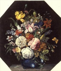 Niederländisches Stillleben mit Blumen von Anonymous Anonymous