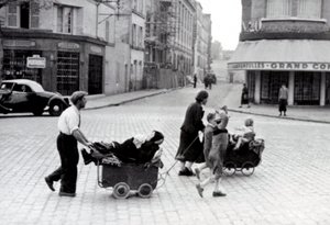 Frankreich Juni 1940: Exodus der Bevölkerung an der Porte d
