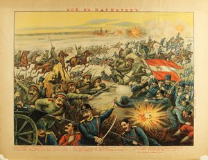 Front der Karpaten (1914) - Die Schlacht der Karpatenpässe von Anonym