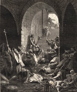 Griechischer Unabhängigkeitskrieg. Eroberung von Missolonghi durch Ibrahim Pascha, 25. April