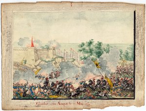 Russisch-Türkischer Krieg von 1828-1829 - Die Eroberung der Festung Anapa am 23. Juni