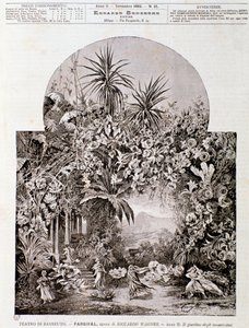 Illustration für Parsifal von Wagner