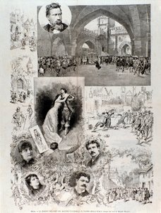 Illustrationen für Marion Delorme, Oper von Ponchielli, im Teatro alla Scala von Anonymous Anonymous