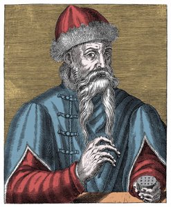 Johann Gutenberg, deutscher Drucker und Goldschmied