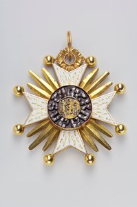 Königreich Bayern - Orden des Heiligen Hubertus: Abzeichen (Vorderseite) - 1700-1750