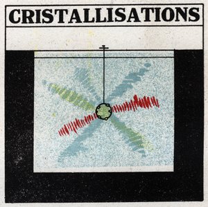 Lichtprojektion: Kristallisation. Anonyme Illustration von 1925. Private Sammlung. von Anonymous Anonymous