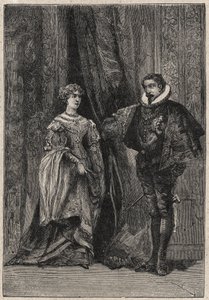 Lucrezia Borgia und ihr erster Ehemann Giovanni Sforza d