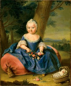 Maria Theresia als dreijähriges Mädchen