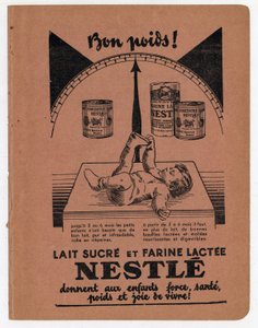 Nestlé-Werbung für Kindermilchzucker von Anonymous Anonymous